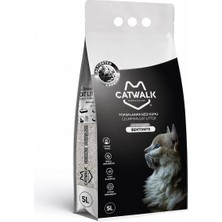 Catwalk Aktif Karbon Bentonit Topaklanan Kedi Kumu 5 Lt