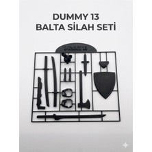 M&D Design Dummy 13 Balta Figür Aksesuar Seti