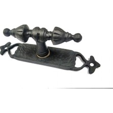 MGN Antika Tarz Dekoratif Pirinç Burma Pencere Kolu - 152X32 Mm, Oksit