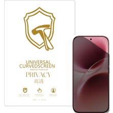 Microcase Vivo V70 5g ile Uyumlu Privacy Gizlilik Filtreli Hayalet Nano Ekran KORUYUCU-EKM110