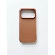 Miscase Iphone 17 Pro ile Uyumlu Animasyonlu Kablosuz Şarj Özellikli Içi Kadife Liqit Silikon Kılıf