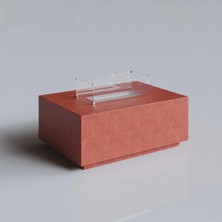 Starfire Stone Table (S) Terrazzo Bio 3 Litre Kapasiteli Beton Şömine