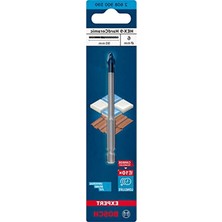 Aesco Bosch Professional 1x Expert Hex-9-Hardceramic Matkap Ucu (Sert Fayanslar, Ø 6 Mm, Aksesuar Döner Matkap/vidalamalar)