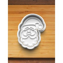 Hobist Noel Baba Santa Claus Kurabiye Kalıbı ve Şeker Hamuru Kalıbı