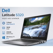 Dell Latitude 5320 I5-1145G7 16GB 256GB SSD 13.3” Fhd Yenilenmiş Laptop Garantili