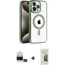 Pileli Store Pilelistore™ iPhone 14 Pro Max Kılıf Eksen Form Koleksiyonu - Siyah 6d Mat Seramik Hayalet Nano Ekran Koruyucu + Bilvis Titan Kamera Lens - Gs