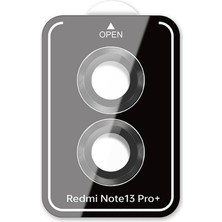 Maks Technology Redmi Note 13 Pro Plus 5g Mkst Kamera Lens Koruyucu Cam Filmi - Siyah