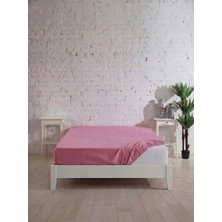 Sofline Çift Kişilik Pamuklu Lastikli Çarşaf, Ranforce Çift Kişilik Fitted Çarşaf(160x200+20 cm)