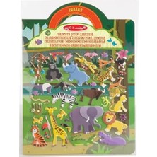 Calperia 19106 Kalın Gummistickern Safarispielzeug