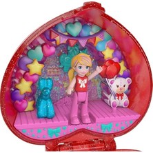 Aesco Mattel  80. Yıl Dönümü Için Oyuncak Bebekli Mücevher Kutusu, Balon Hayvan ve Yüzük, Kutlama Eğlencesi Temalı Yüzük Kutusu, JGK21