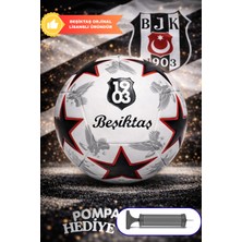 Orjinal Lisanslı Beşiktaş Futbol Topu Pompa Hediyeli