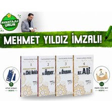 MYBEDESTEN Mehmet Yıldız Halife Hayatları 4 Kitap Set Imzalı Hz Ebu Bekir Hz Ömer Hz Osman Hz Ali Islam Tarihi