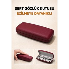 Revival Frames Kare Gözlük Kabı Optik Çerçeve Için (Sert) Silme Bezi Hediyeli (Gözlük Dahil Değildir)
