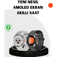 Nevamel® Modern Akıllı Saat Kablosuz Şarj Sosyal Medya Bildirimli