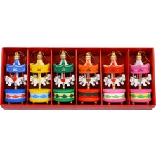 Linalp Atlı Karınca Yılbaşı Ağacı Süsü 6'lı Set Nostaljik Dekoratif Hediyelik Çam Ağacı Süsü Dekoru Seti Tr B690023121945 Yılbaşı Süsü