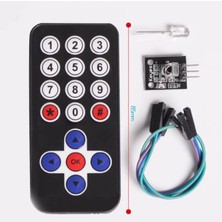 Sensör Modül Arduino Kızılötesi (Ir) Alıcı Verici Kit Kumanda Sensör Seti Ir Modül Paketi