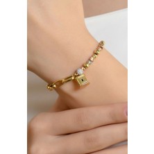 Güneyler Altın Ve Mücevherat Modern Tarz Bileklik 14 Ayar A052637