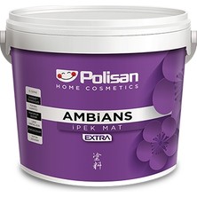 Polisan Ambians Extra Yarı Mat Ipek Mat 15 L (Renk Seçenekleri Vardır.)