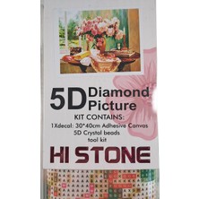 Hi Stone 5d Elmas Taş Işleme Kiti 30X40 cm A Present For Lindsey Desen