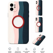 Akbix Accessory iPhone 11 Uyumlu Desenli Renkli Kılıf