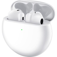 Huawei Freebuds 4, Aktif Gürültü Engelleme Özelliğine Sahip Gerçek Kablosuz Bluetooth Kulaklık, 3 Mikrofonlu Sistem, Almanca Versiyonu, Seramik Beyaz
