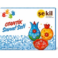 Şekil Seramik Otantik Sanat Seti Lale