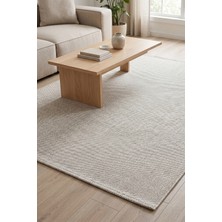 Tch Home Living Lys Bukle Krem Modern Yumuşak Jüt Taban Dokuma Halı Salon Mutfak Oturma Odası Koridor Yolluk Çocuk Odası Halısı 04300