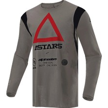 Alpinestars Techdura Off-Road  Enduro Motosiklet Jerseyi Kahverengi