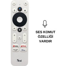 Next 4K Tv Stick Tv Box Orijinal Kumanda - Ses Komutlu
