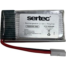 MGN Sertec / 702035 / 3.7V - 400MAH - 25C Beyaz Soket