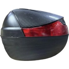 Wogen 33 Litre Basic Motosiklet Çantası - Siyah Karbon - 1401 020