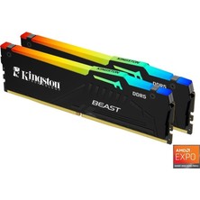 Kingston Rgb 32G 2X16 6400 D5 KF564C32BBEAK2-32TR