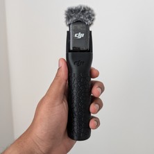 Print Zone Djı Mic 2 Uyumlu El Tutamacı Mikrofon Tutucu (Handle) - Röportaj ve Vlog Mikrofon Adaptörü