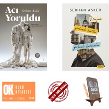 Alfa Yayınları Acı Yoruldu - Dünyada Görkemli Kentler, Görkemli Hatıralar / 2 Kitap Serhan Asker - Telefon Tutucu Hediye