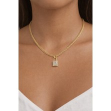 Feyz Tasarım Feyz Golden Luck Charm Kolye