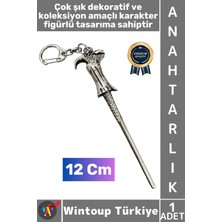 Wintoup #hediye Hediyelik Dekoratif Aksesuar Figür Koleksiyon Kırılma Çizilmeye Dayanıklı Karakter Figürlü Çok Şık Voldemort Anahtarlık 12 cm