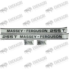 Massey Ferguson 255T Yan Yazı Takımı Rl