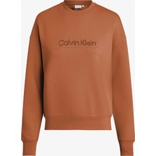 Calvin Klein Kadın Kahverengi Sweatshirt