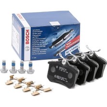 Arka Fren Balata Tk. Berlingo 1 C3 C4 1-2 Partner 1 207 307 208 Fabia Octavia 1E0698451 0986494596 Bosch