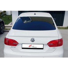 Tuning Vadisi Jetta Mk6 Spoyler Anatomik Spoiler 2010 - 2018 Arası Plastik Boyasız