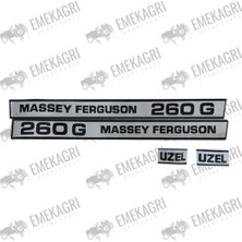 Massey Ferguson 260G Yan Yazı Takımı