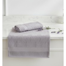 Savessa Raks Serisi 2'li Havlu ELYÜZ-HEDİYE-ÇEYİZ-%100 Pamuk-Yumuşak Dokulu-Hızlı KURUMA-50X100CM-AÇIK Lila