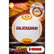 Lisanslı Orjinal Galatasaray Futbol Topu Pompa Hediyeli