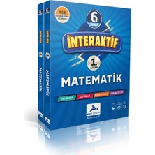 Paraf Yayınları Paraf 6. Sınıf Interaktif Matematik Etkinlikli Soru Bankası 2025