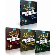 Paraf Yayınları Elit Karma 8. Sınıf Türkçe, Matematik, Fen Bilimleri, T.c Inkılap Branş Deneme(4 Kitap)