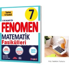 Paraf Yayınları 7. Sınıf Fenomen  Matematik Fenomen Fasikül Seti 2025(PRIZ Tutucu Hediye)