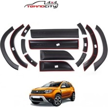 Teknocity Dacia Duster 2010 - 2018 Çamurluk ve Kapı Kaplama Dodik Seti Düz Tip