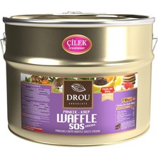 Callei Waffle & Krep Sosu Çilekli 10 kg – Profesyonel Kullanım Için Yoğun Kıvamlı Çilek Sos