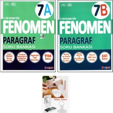 Paraf Yayınları Fenomen  7. Sınıf Paragraf (A)+(B) Soru Bankası 2024 (Priz Tutucu Hediye)
