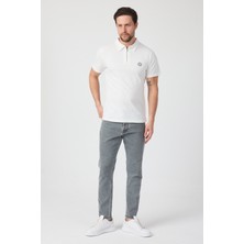 Rodi Erkek Önü Fermuarlı Polo Yaka Tshirt 1981